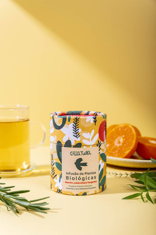Organic Herbal Tea- Lime verbena and Tangerine