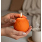 Orange Shaped Fruit Candle