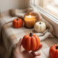 Round Pumpkin Candle