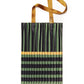 Pleated Tote Bag - Racing Green