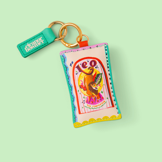 Leo Zodiac Keyring