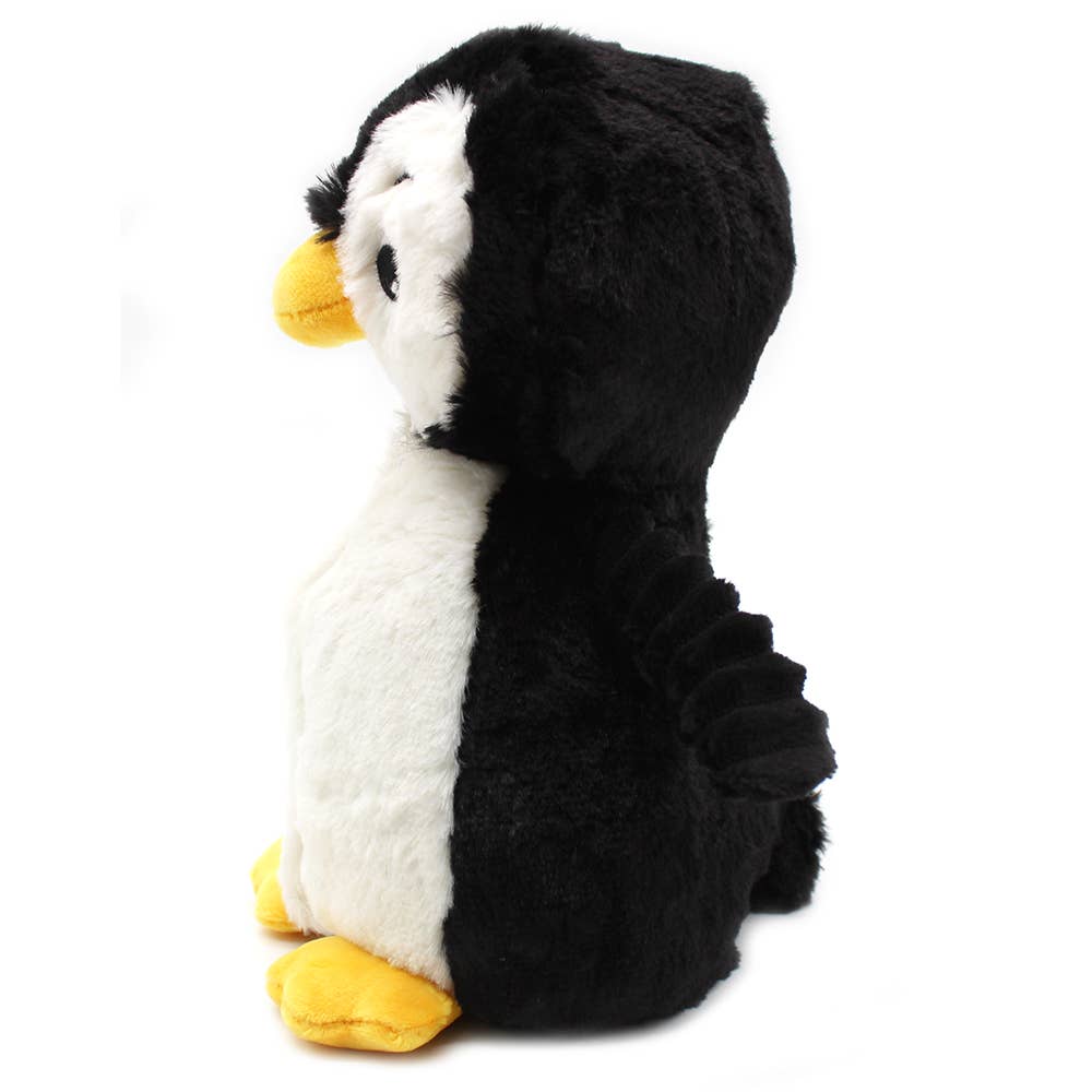 Penguin Mama & Baby Plushy - Black and White