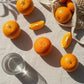 Orange Shaped Fruit Candle