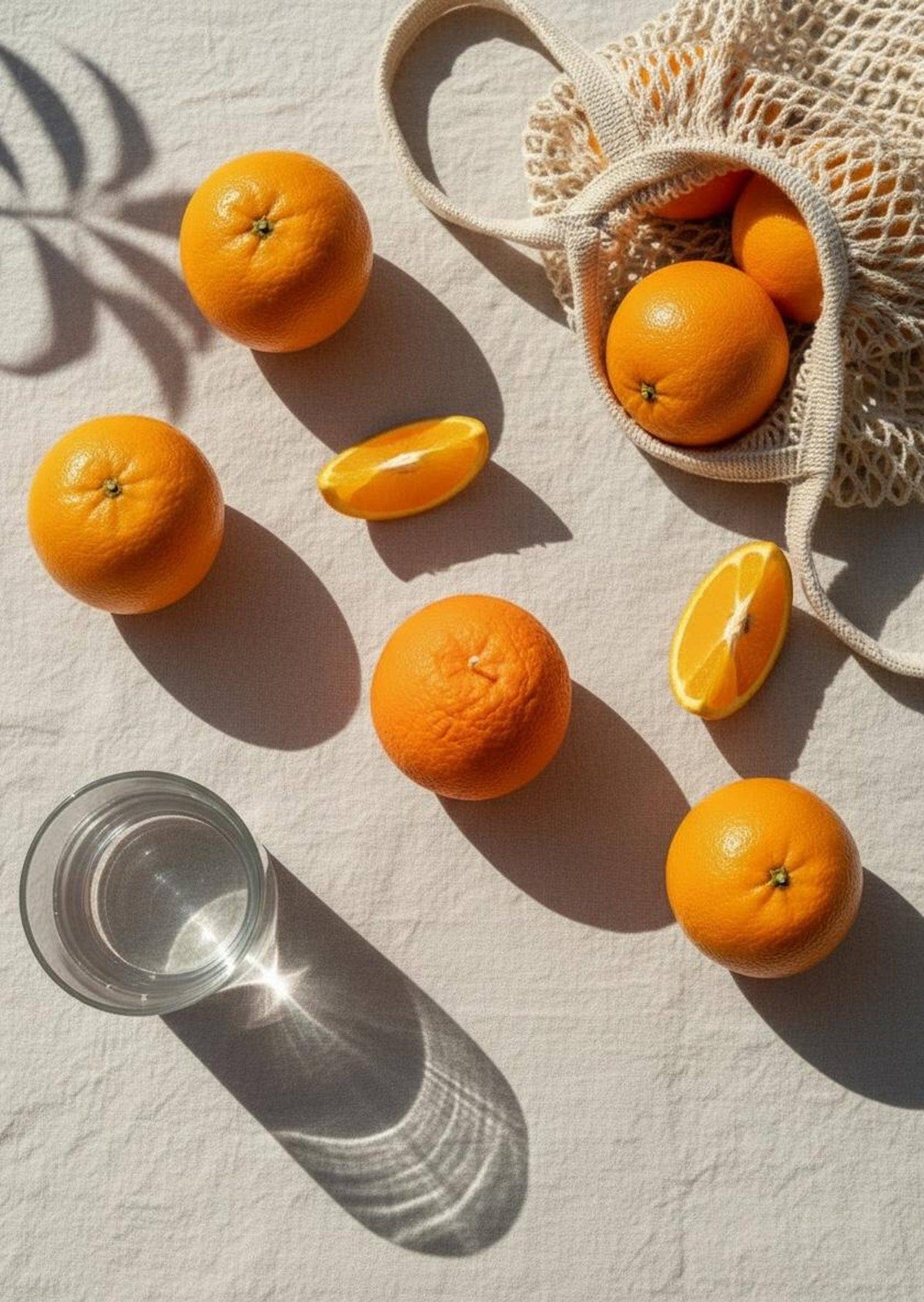 Orange Shaped Fruit Candle