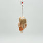 Mrs Pink Mouse Felt Ornament