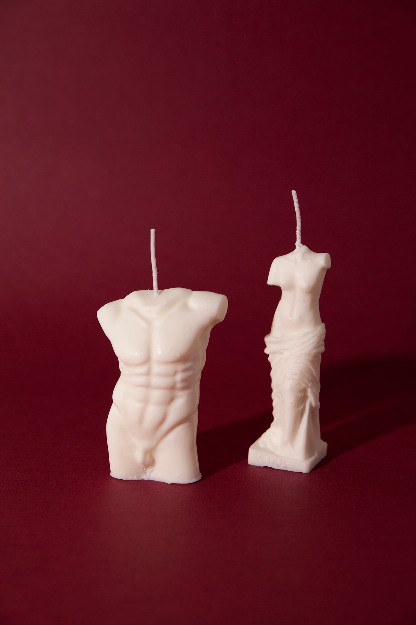 The Sculpted Man Candle