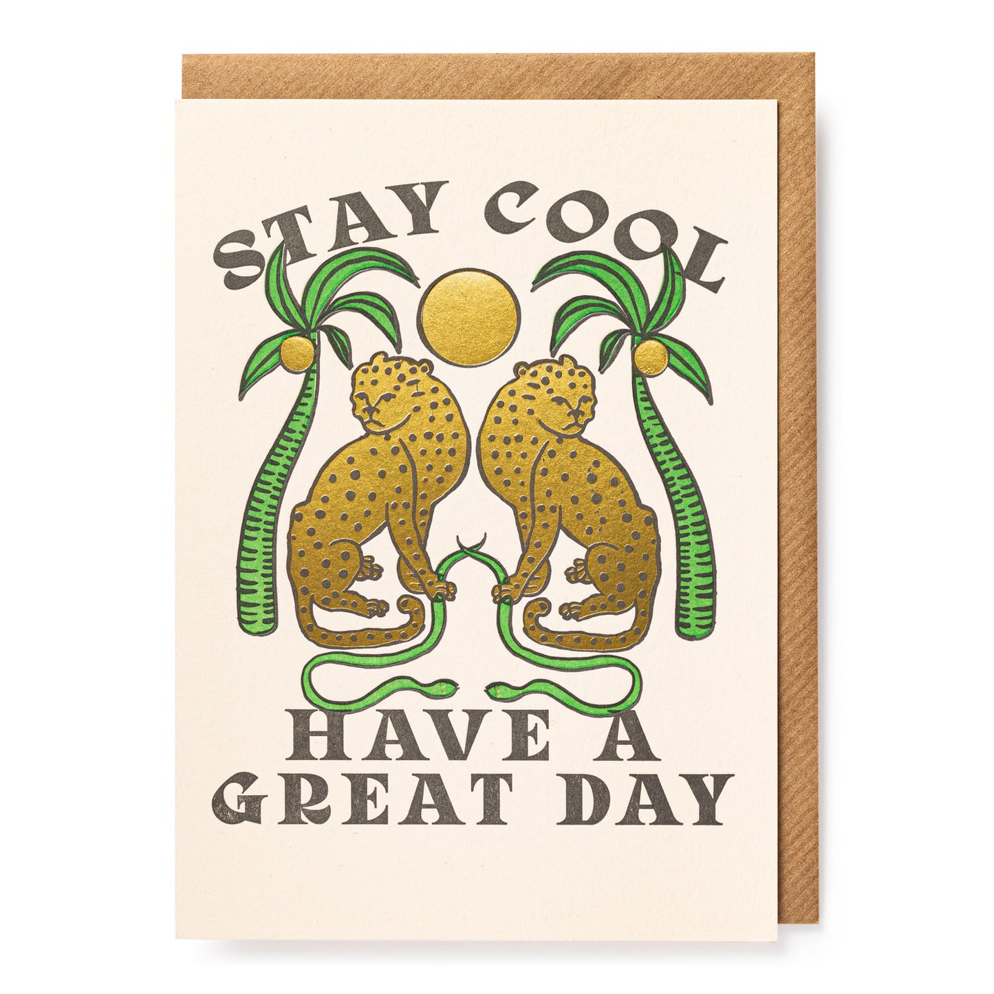 Stay Cool Cats - Blank Card